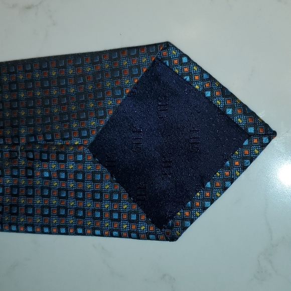 Men's 100% silk tie - Picture 4 of 5